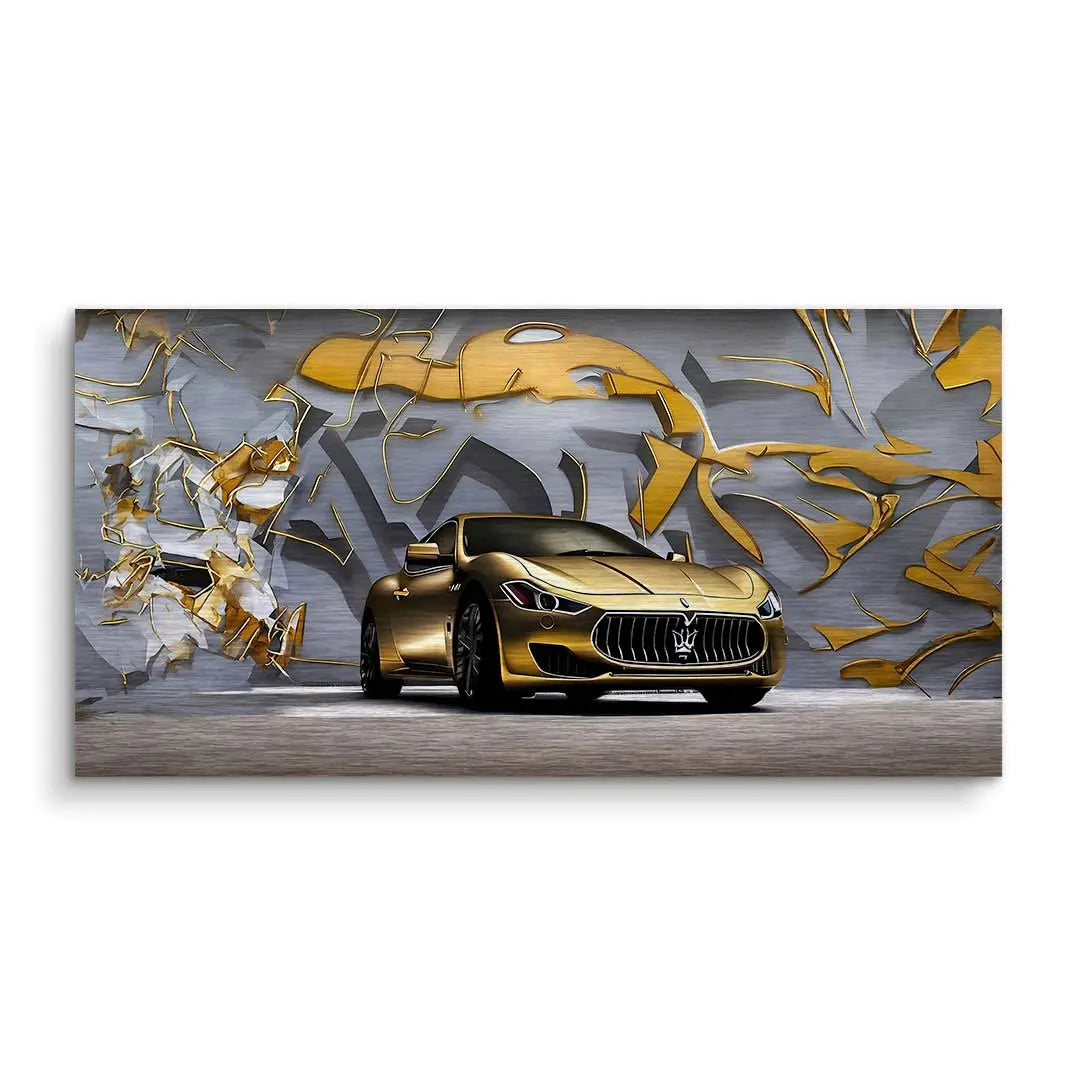 Graffiti Dreamcars Gold Maserati