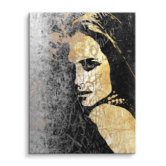 Golden woman