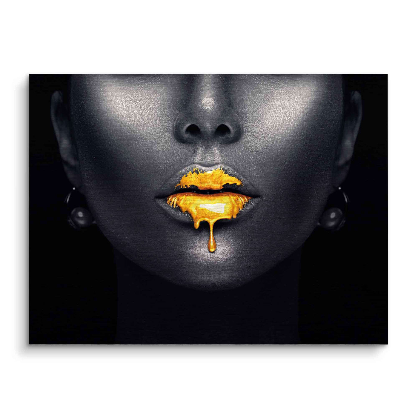 Goldene Lippen