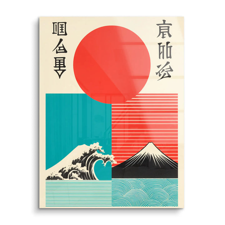 Wave meets fuji