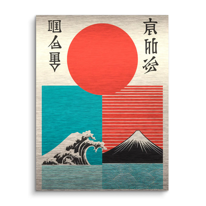 Wave meets fuji