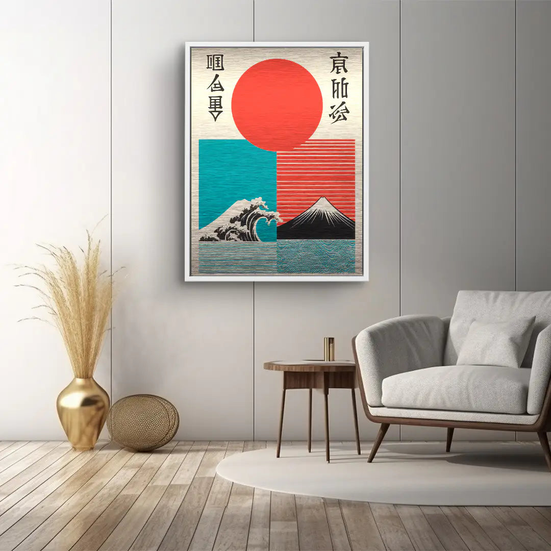 Wave meets fuji