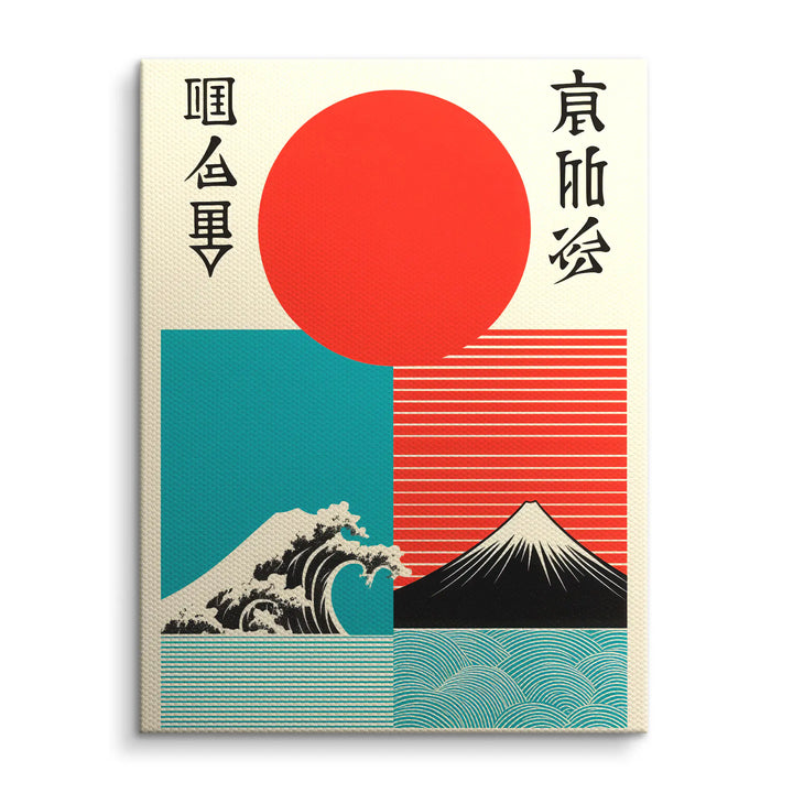 Wave meets fuji