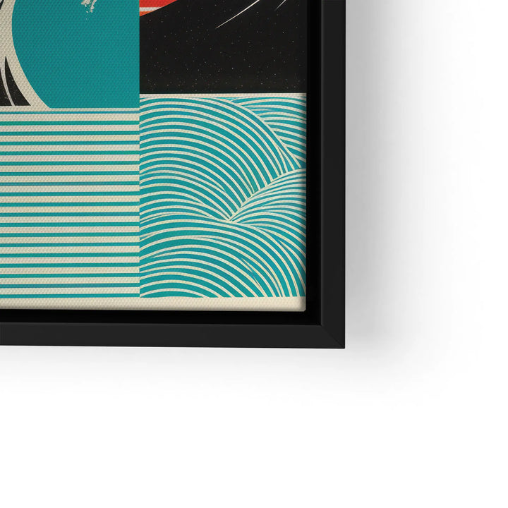 Wave meets fuji