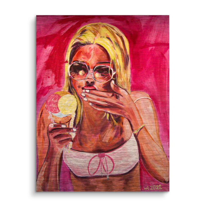 Frambozenijs voor het ontbijt 