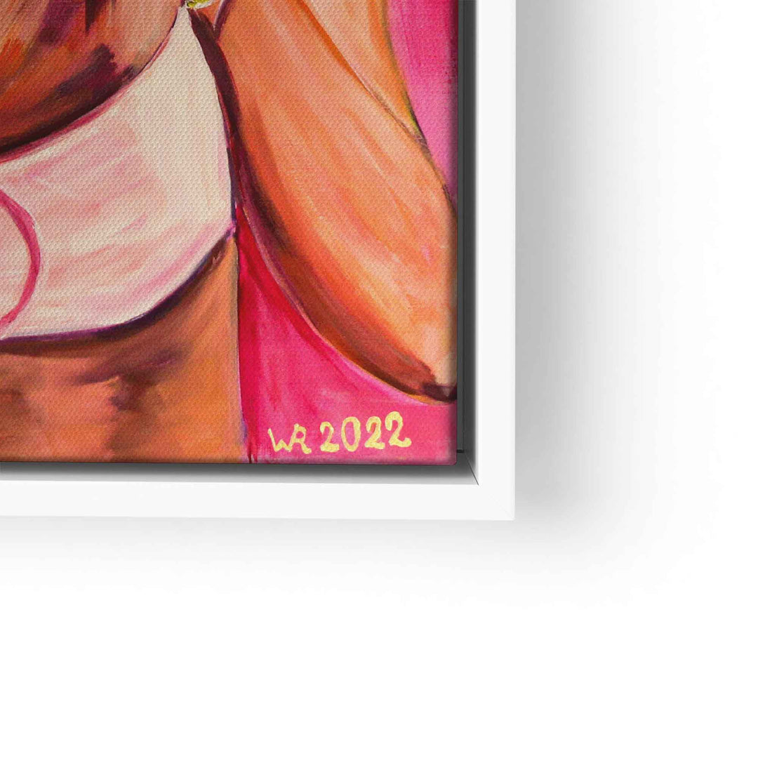 Frambozenijs voor het ontbijt 