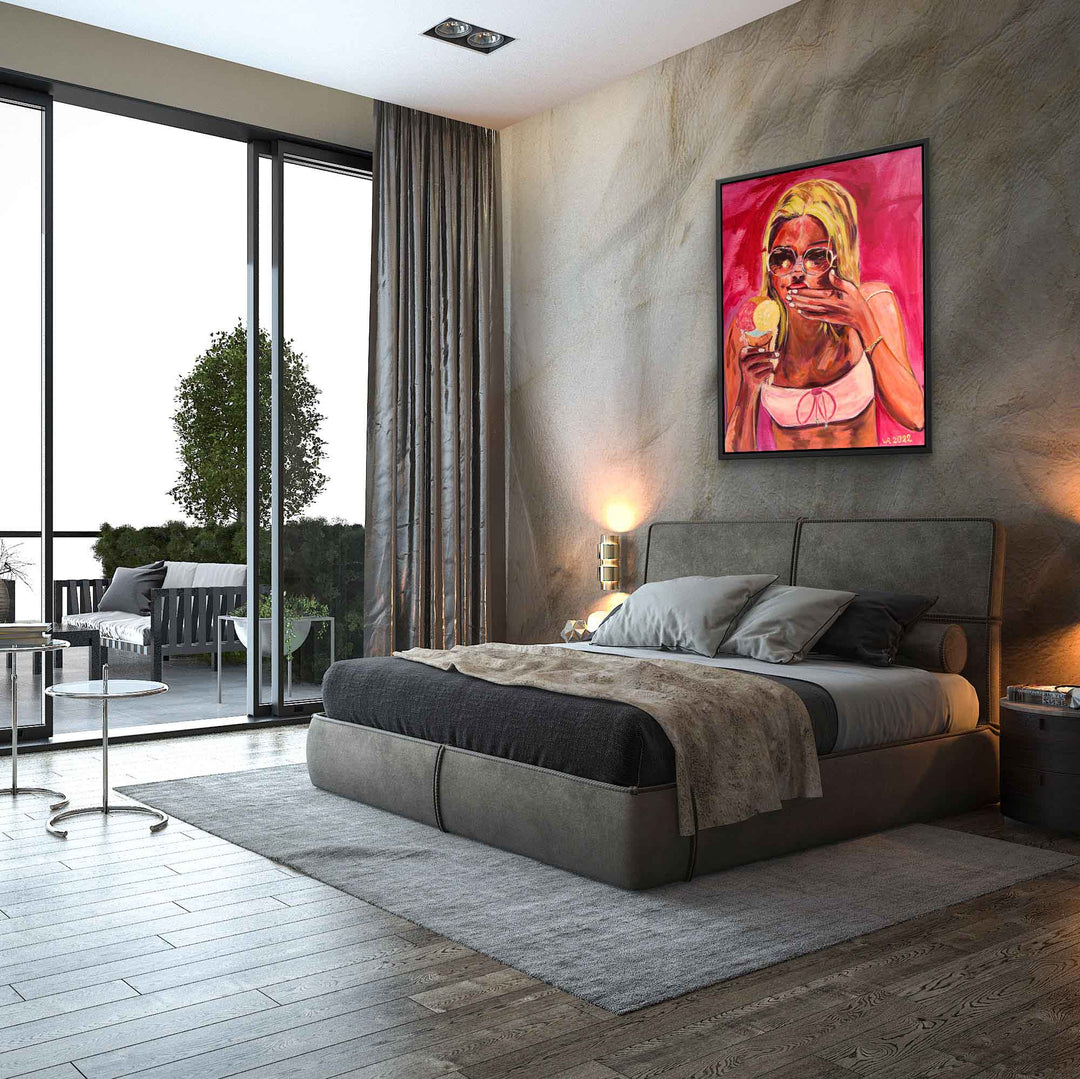 Frambozenijs voor het ontbijt 