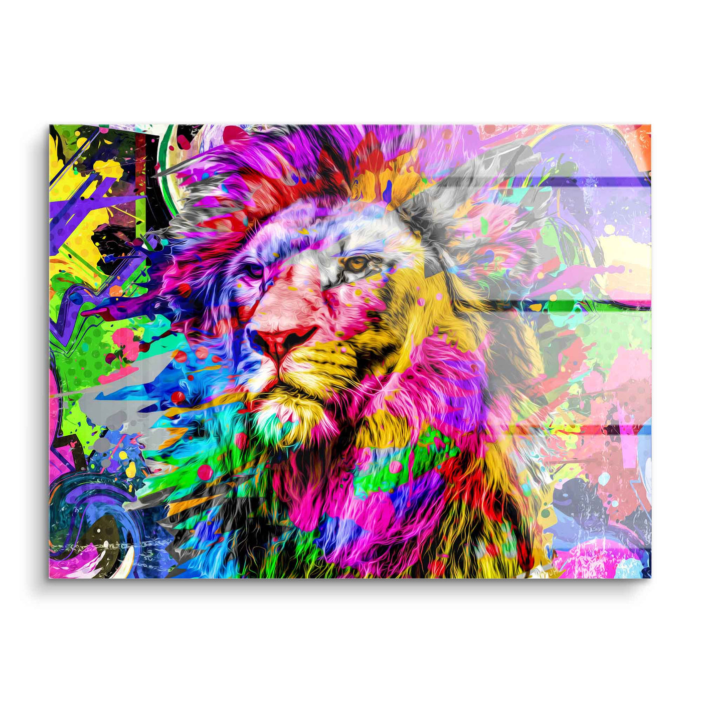 Colorful Lion King