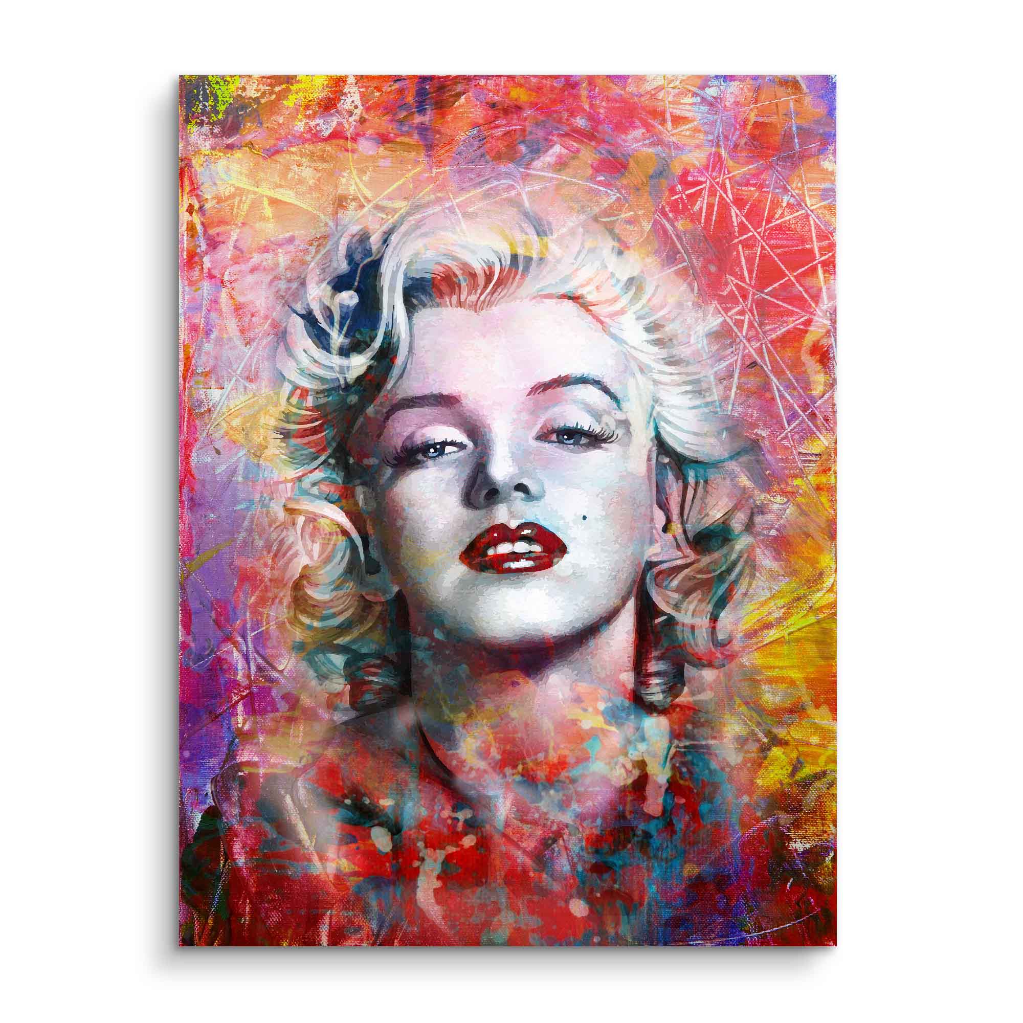 Wandbild mit Marilyn Monroe - Paint – ArtMind