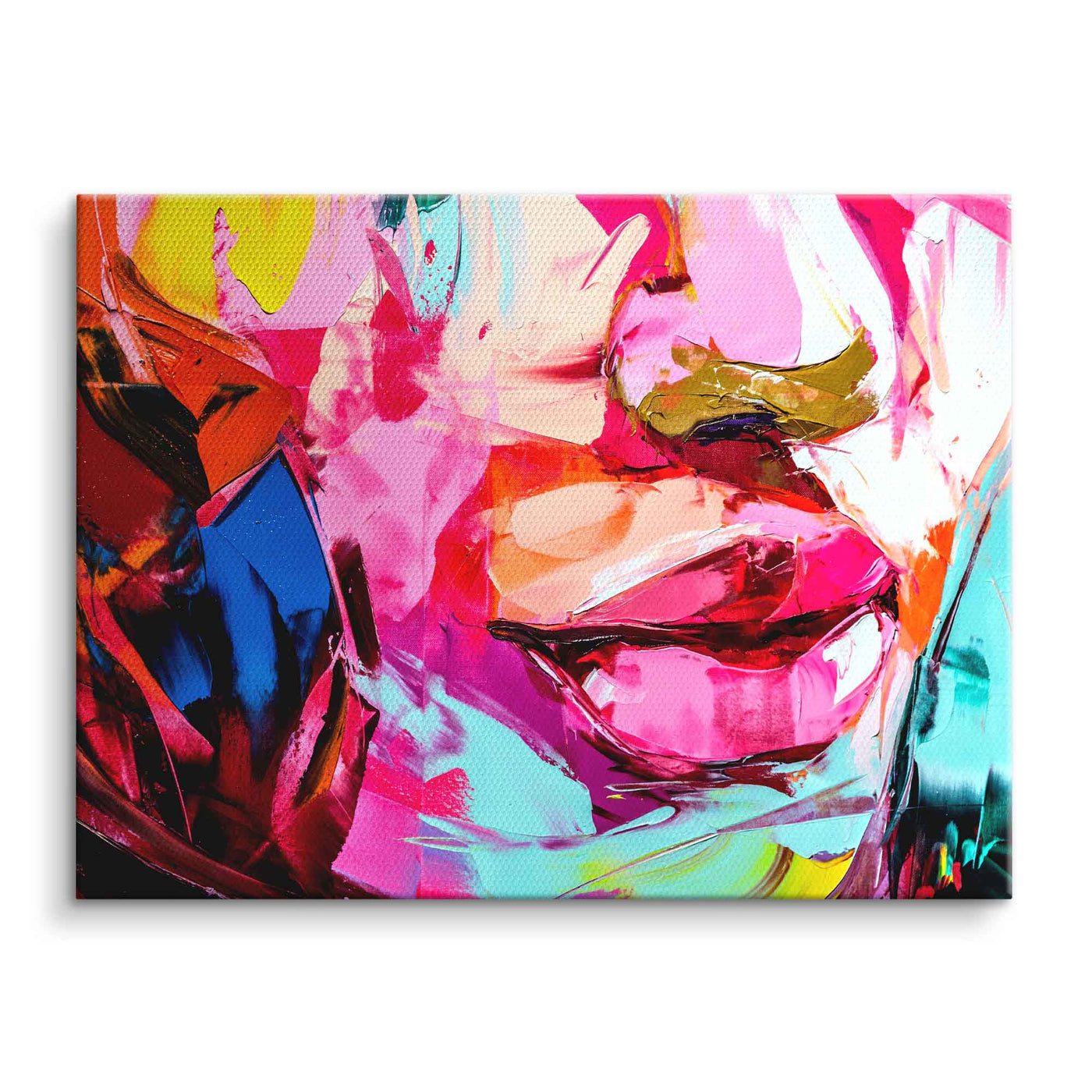 Abstract painted face