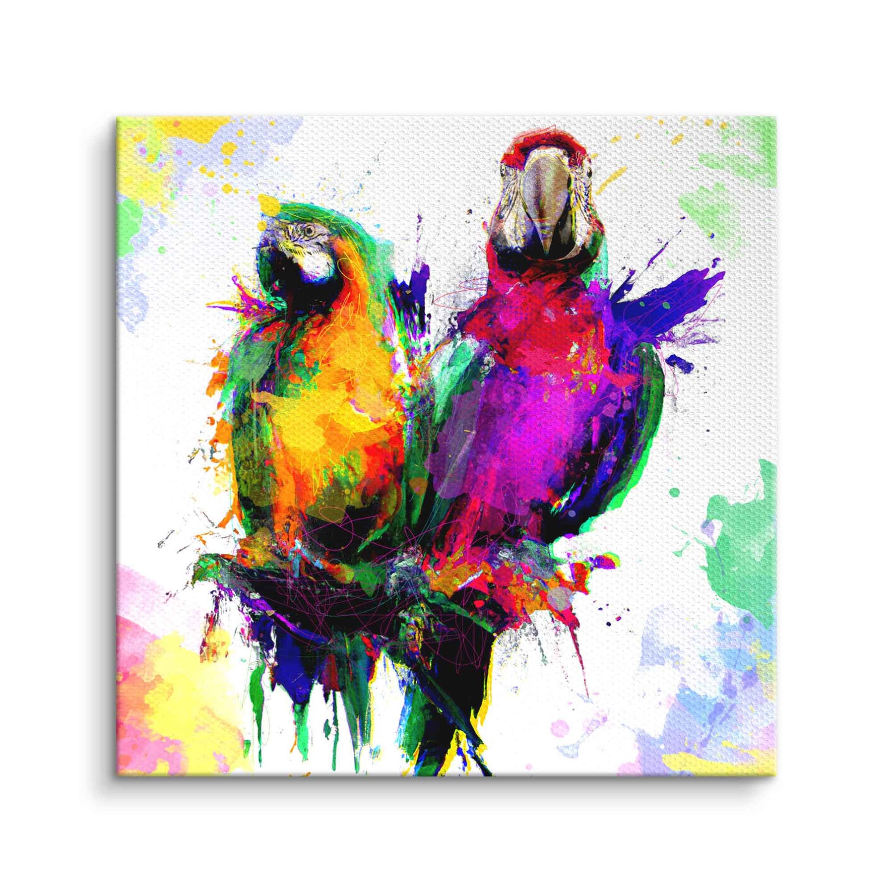 - von Galerie ArtMind Kunstwerk Wandbild Papagei -