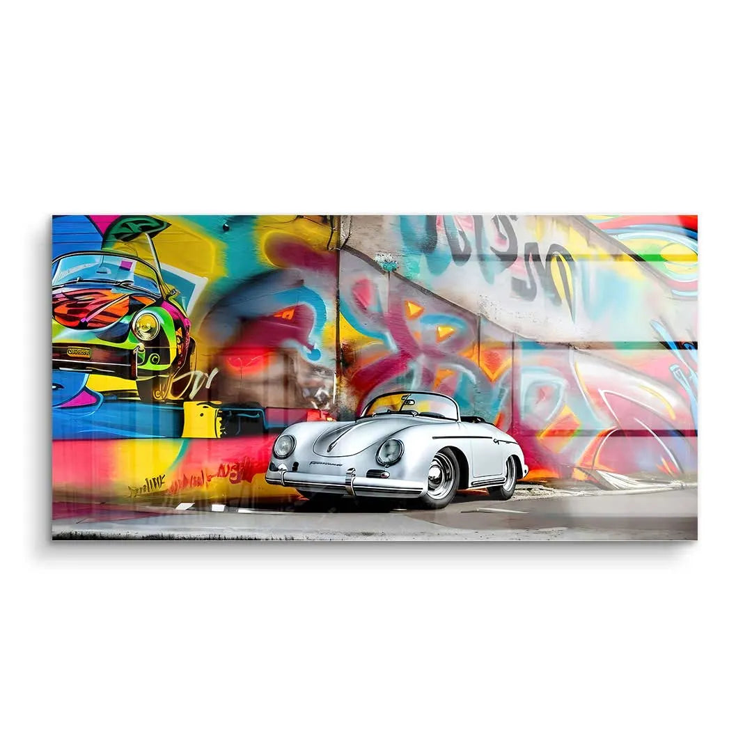 Graffiti Dreamcars Porsche 356 Cabrio