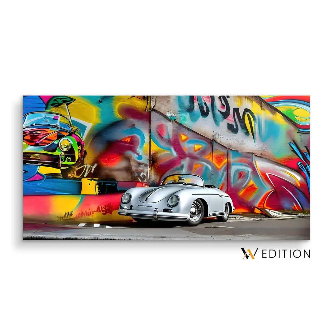Graffiti Dreamcars Porsche 356 Cabrio