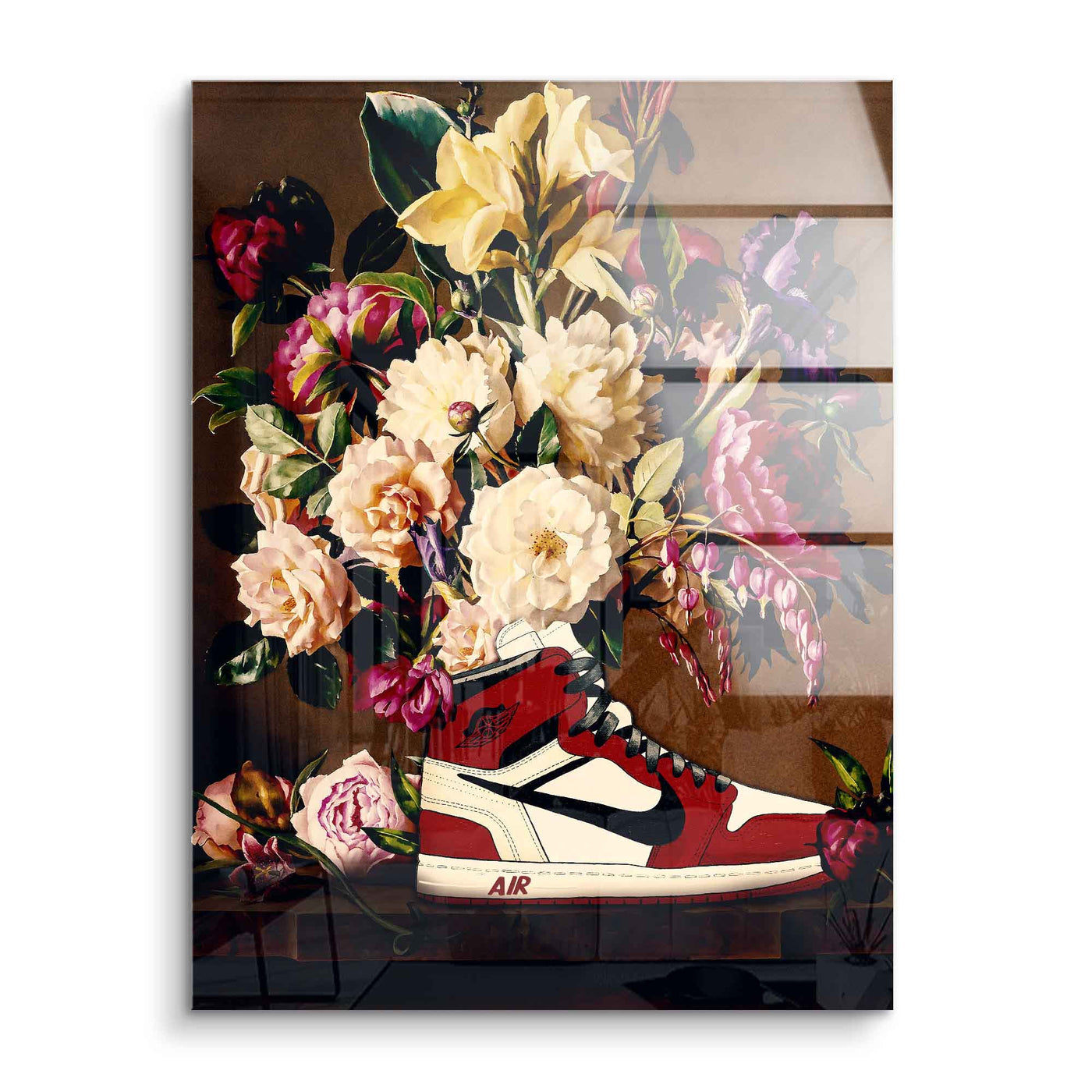 Flowers VS. Sneaker