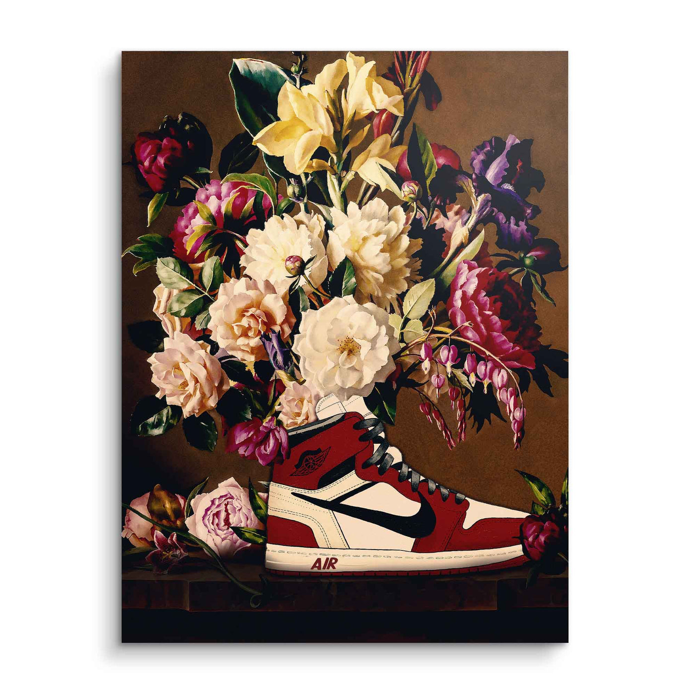 Flowers VS. Sneaker