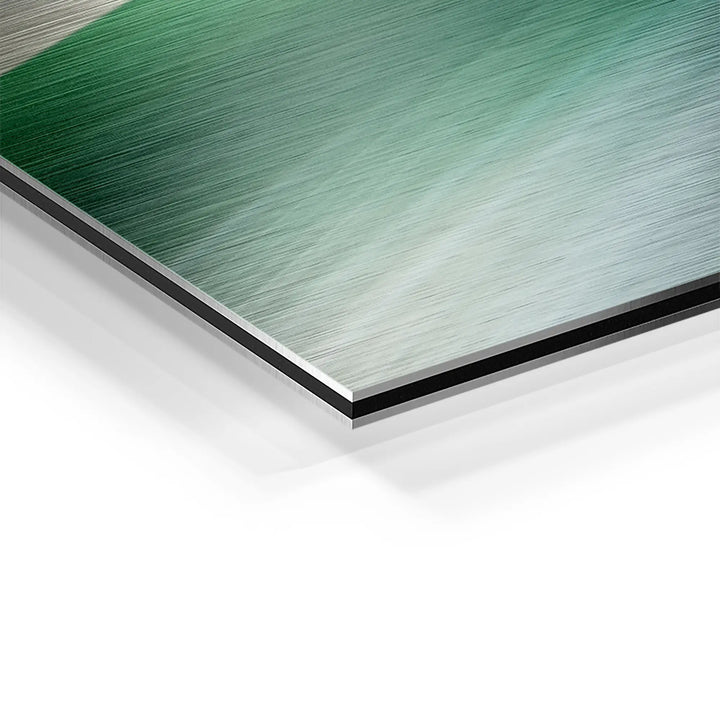 Salty track landscape