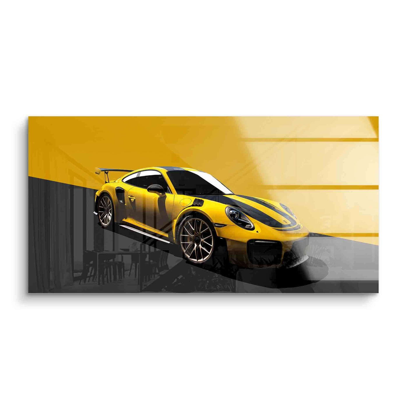 Porsche GT2 RS - Yellow