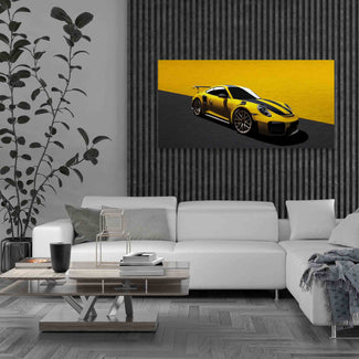 Porsche GT2 RS - Yellow