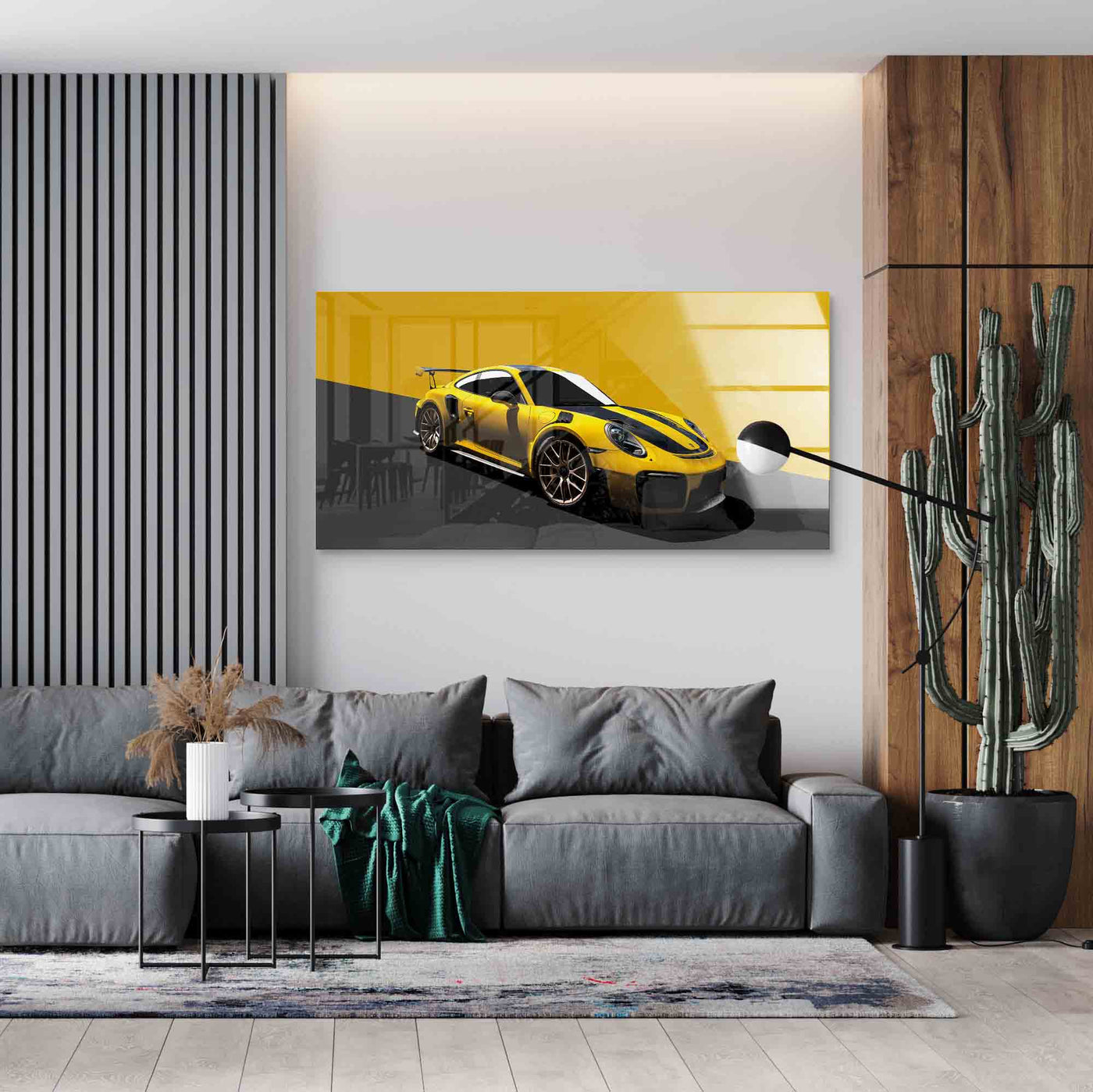 Porsche GT2 RS - Yellow