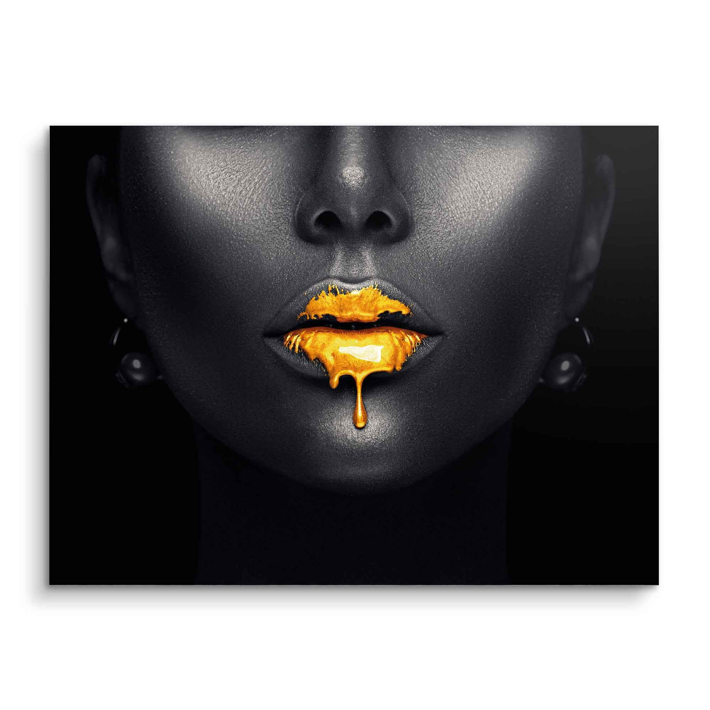 Goldene Lippen