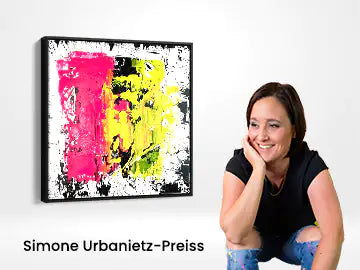Artist Simone Urbanietz-Preiss from ArtMind