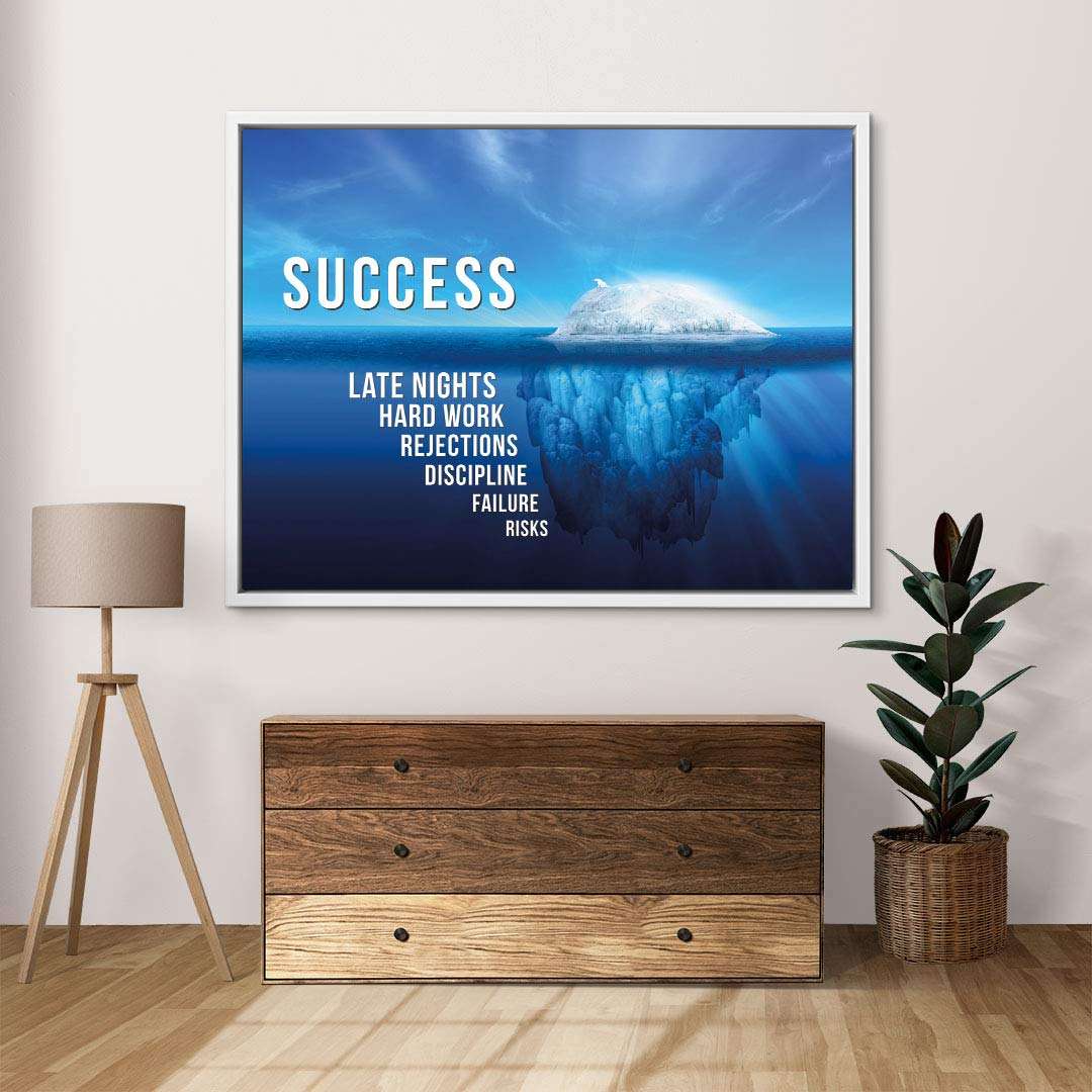 Iceberg of success - English