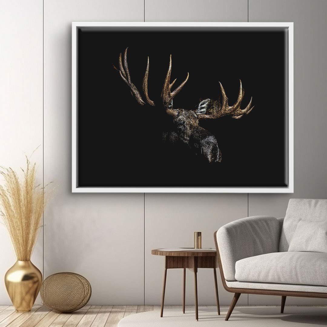 Moose portrait