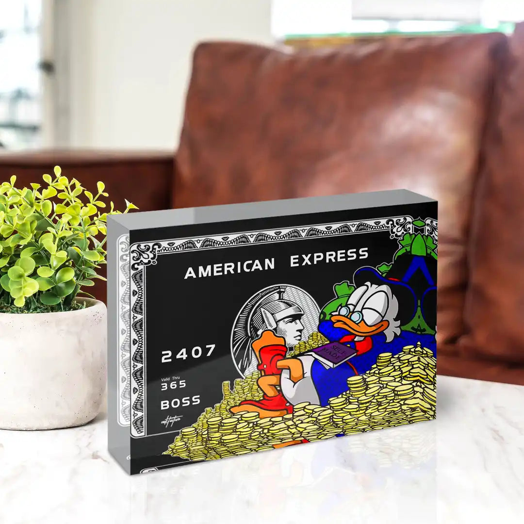 Acrylic block - American Express