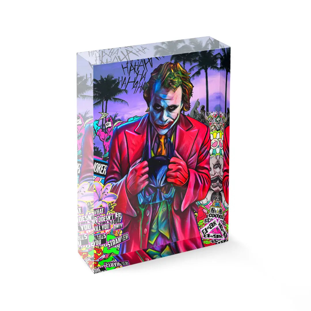 Acrylic block - Joker