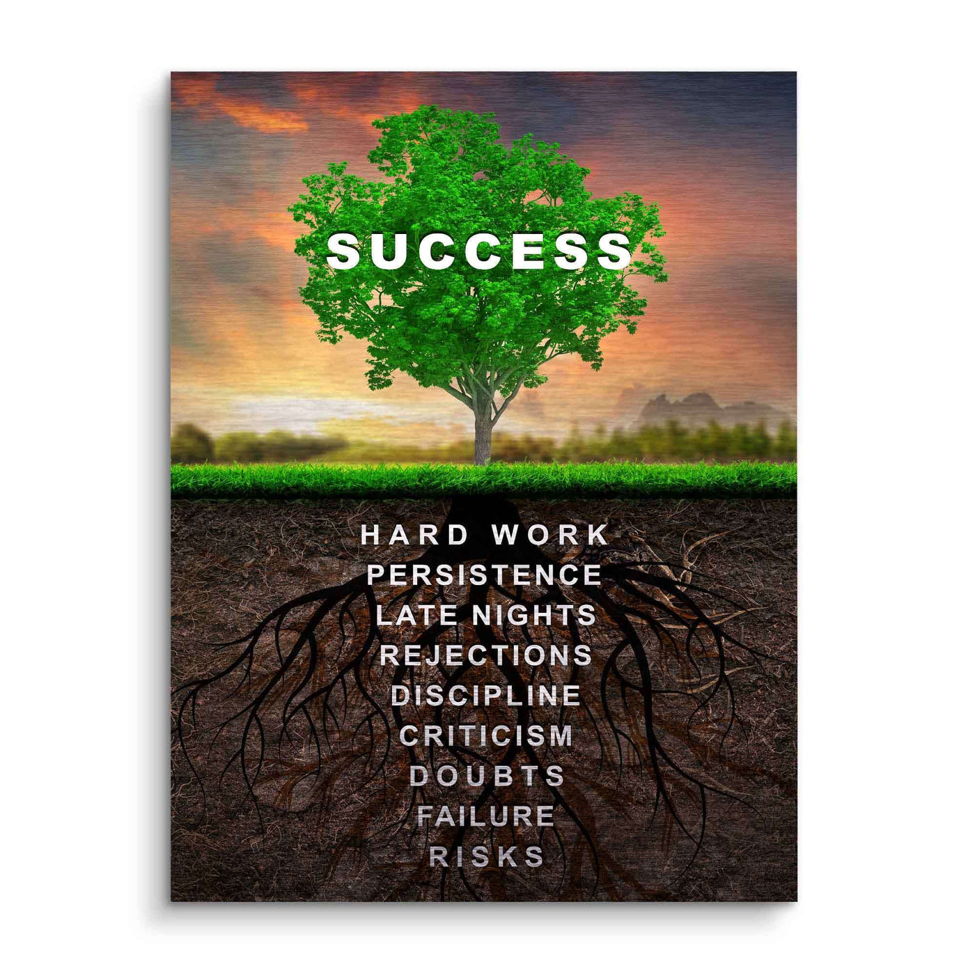 Tree of success - English