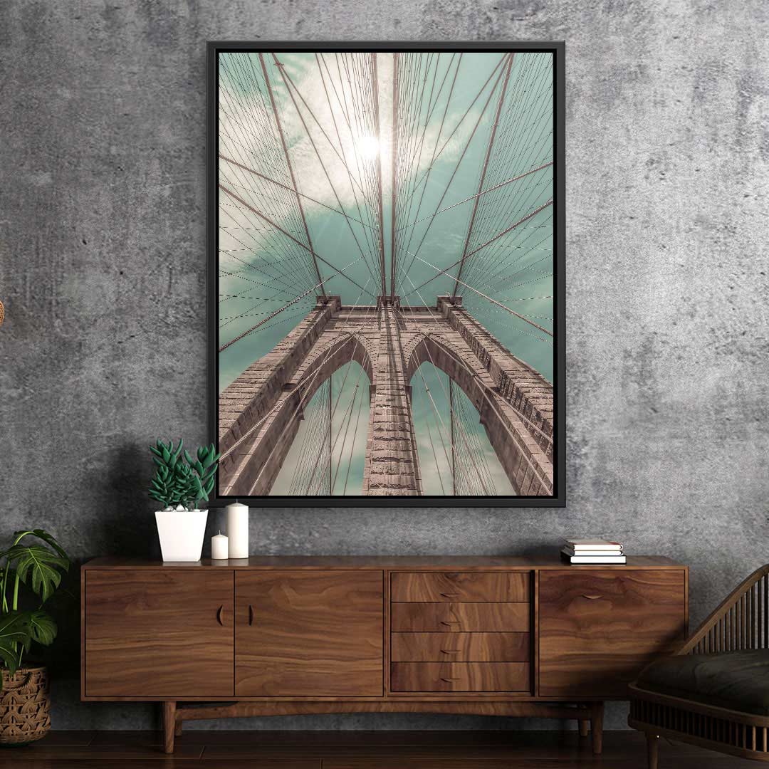 Vintage Brooklyn Bridge