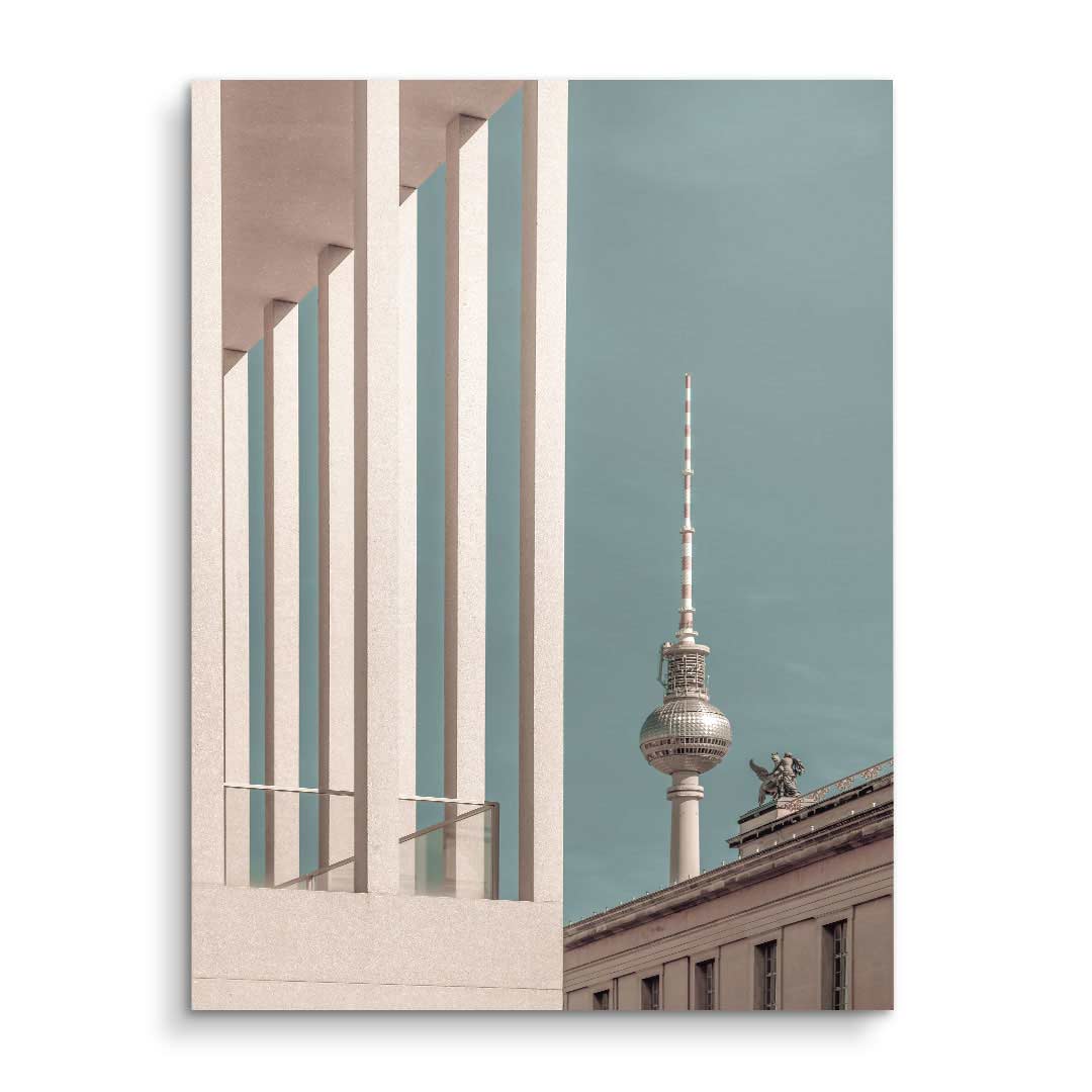 Vintage BERLIN television tower