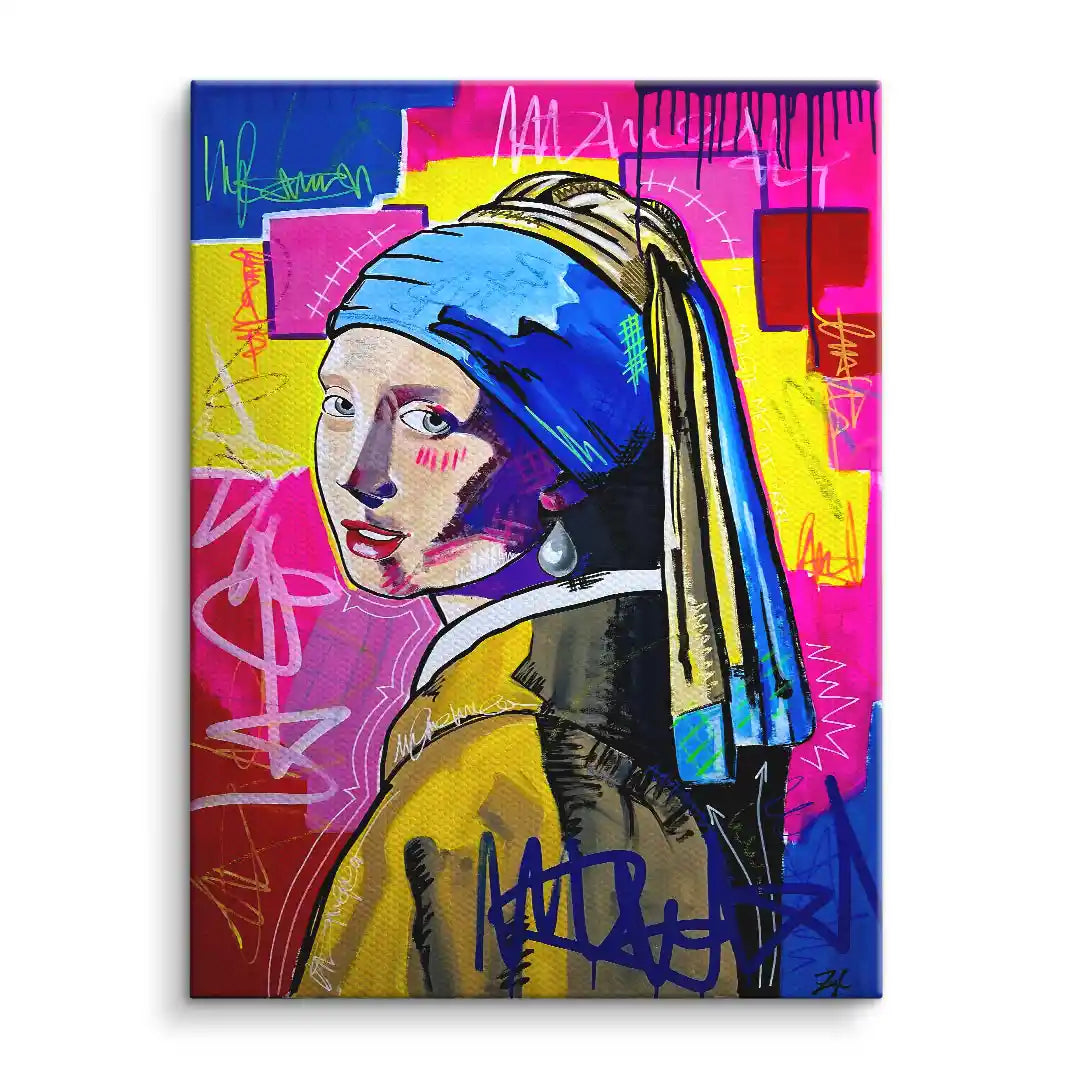 Mural | Street art girl | Exclusively at ArtMind