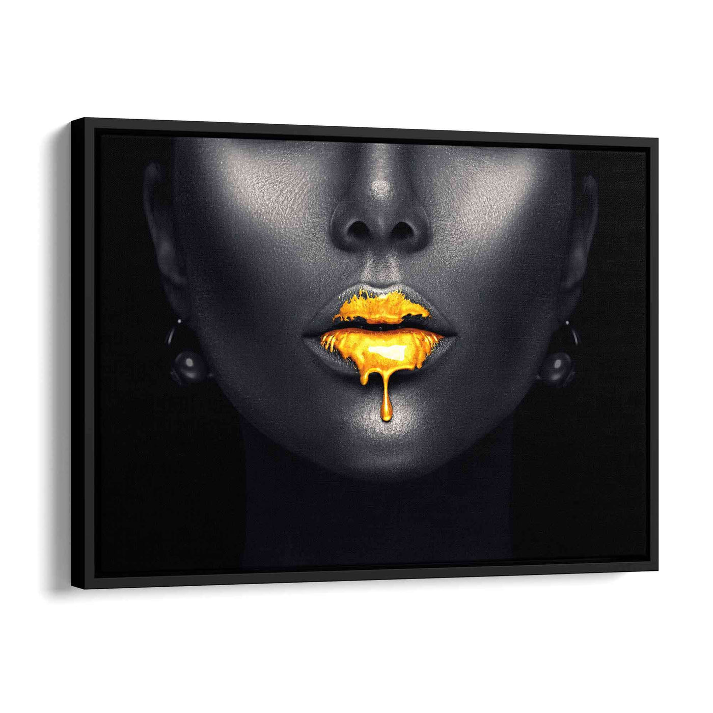 Goldene Lippen