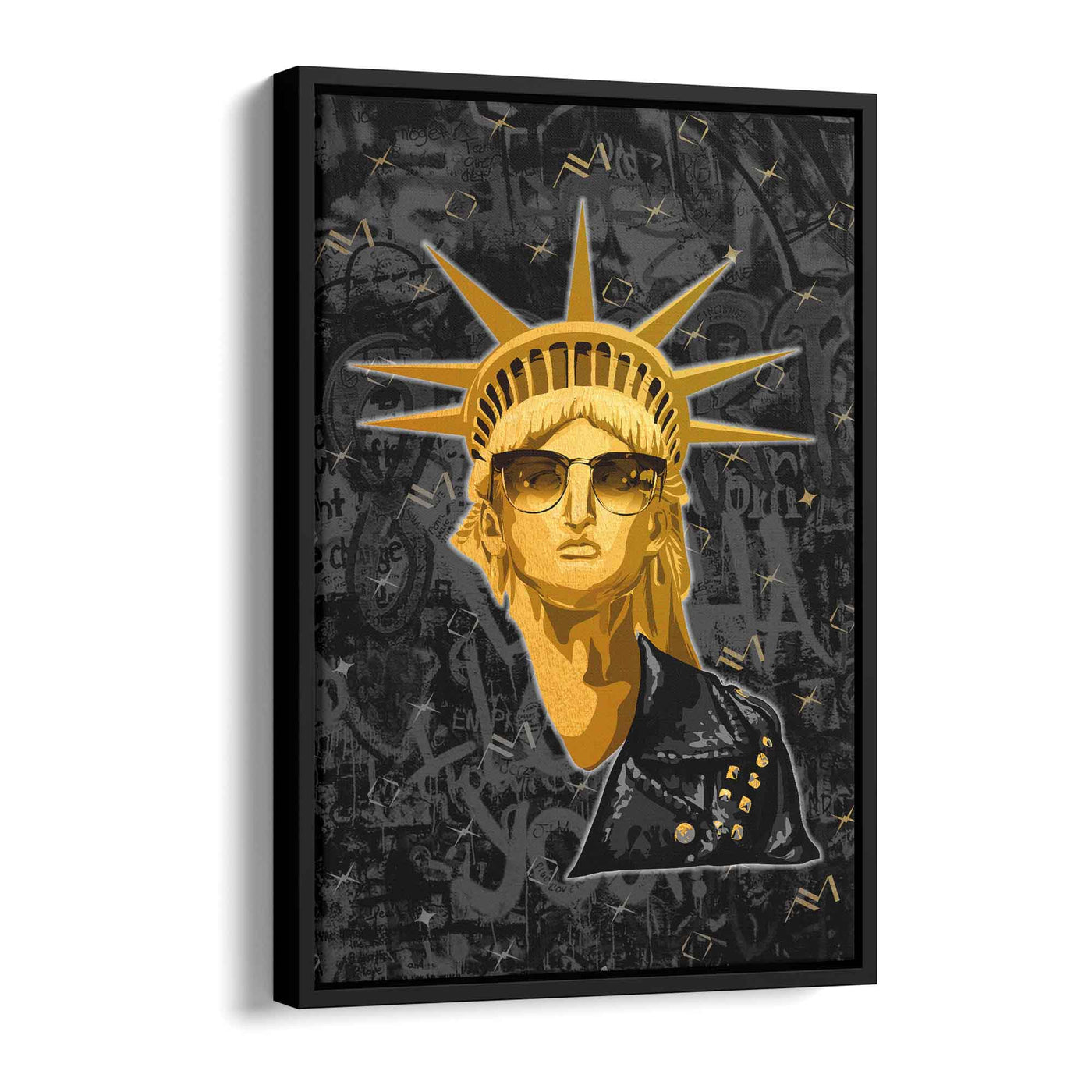 Golden Statue of Liberty