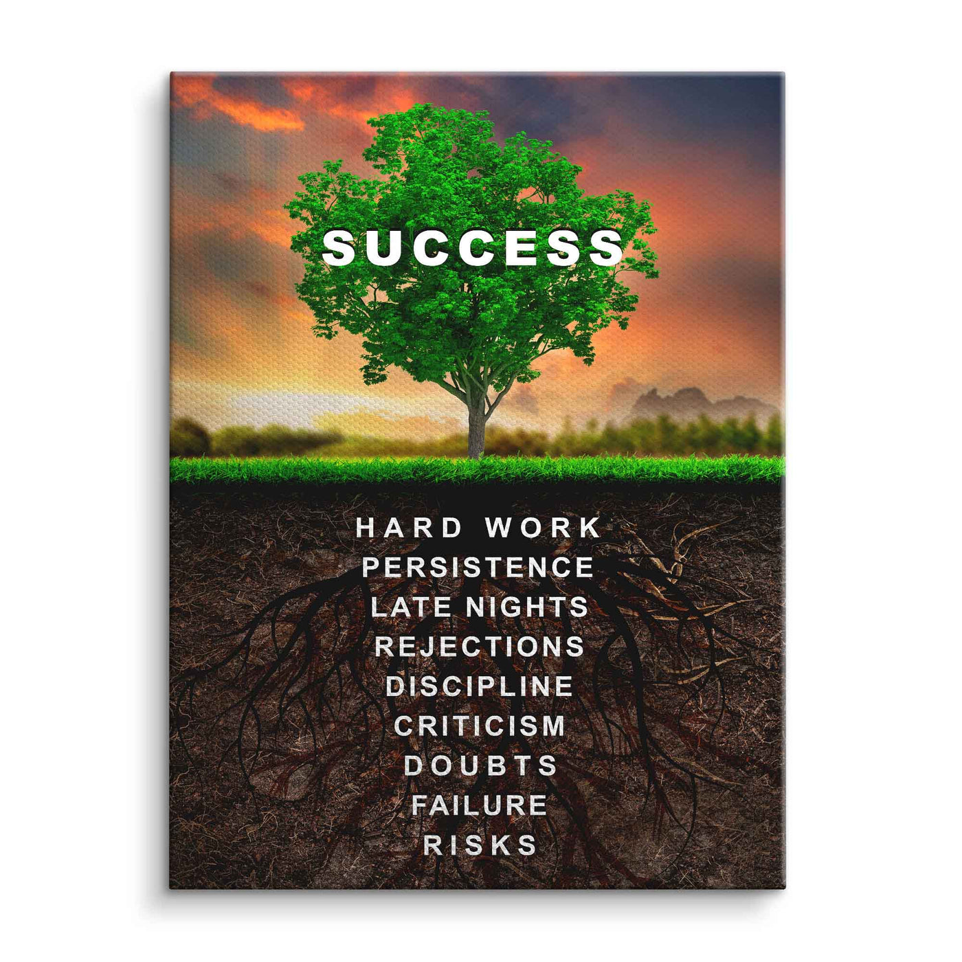 Tree of success - English