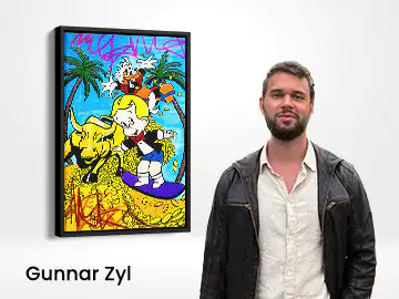 L'artiste Gunnar Zyl présenté par ArtMind