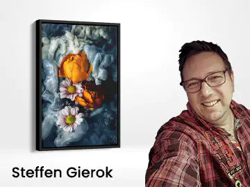 L'artiste Steffen Gierok de la galerie d'ARTMIND