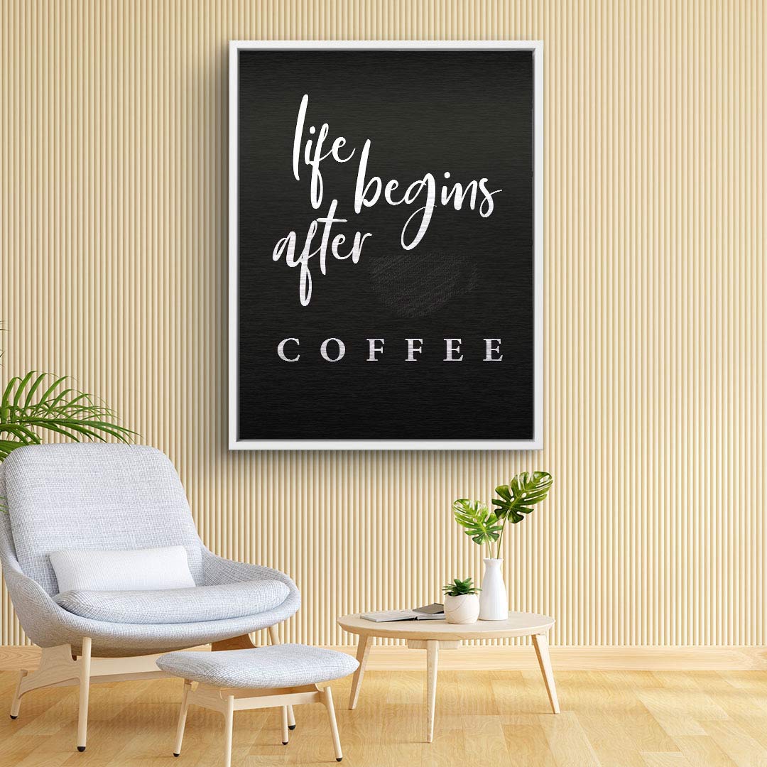 La vie commence après le café