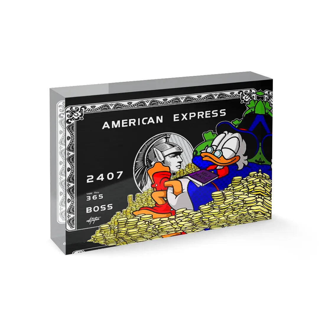 Bloc acrylique - American Express