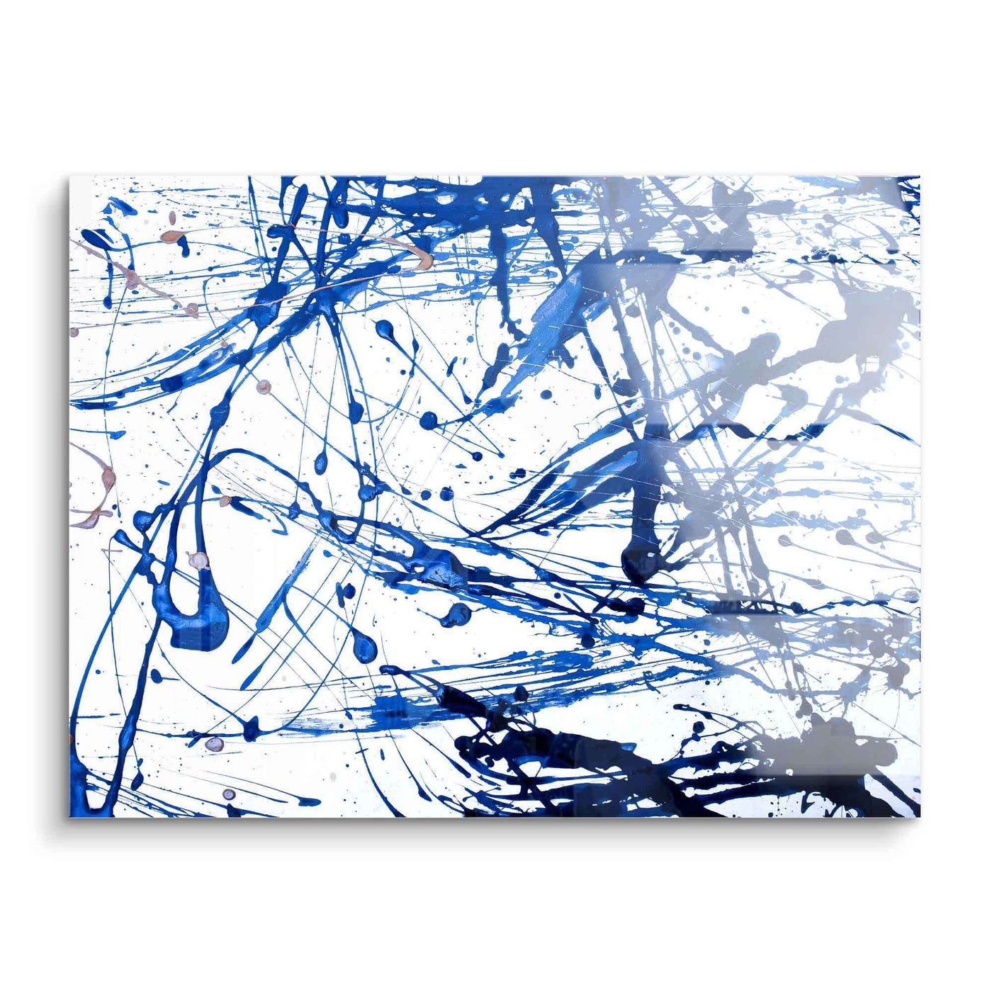 Peinture bleue