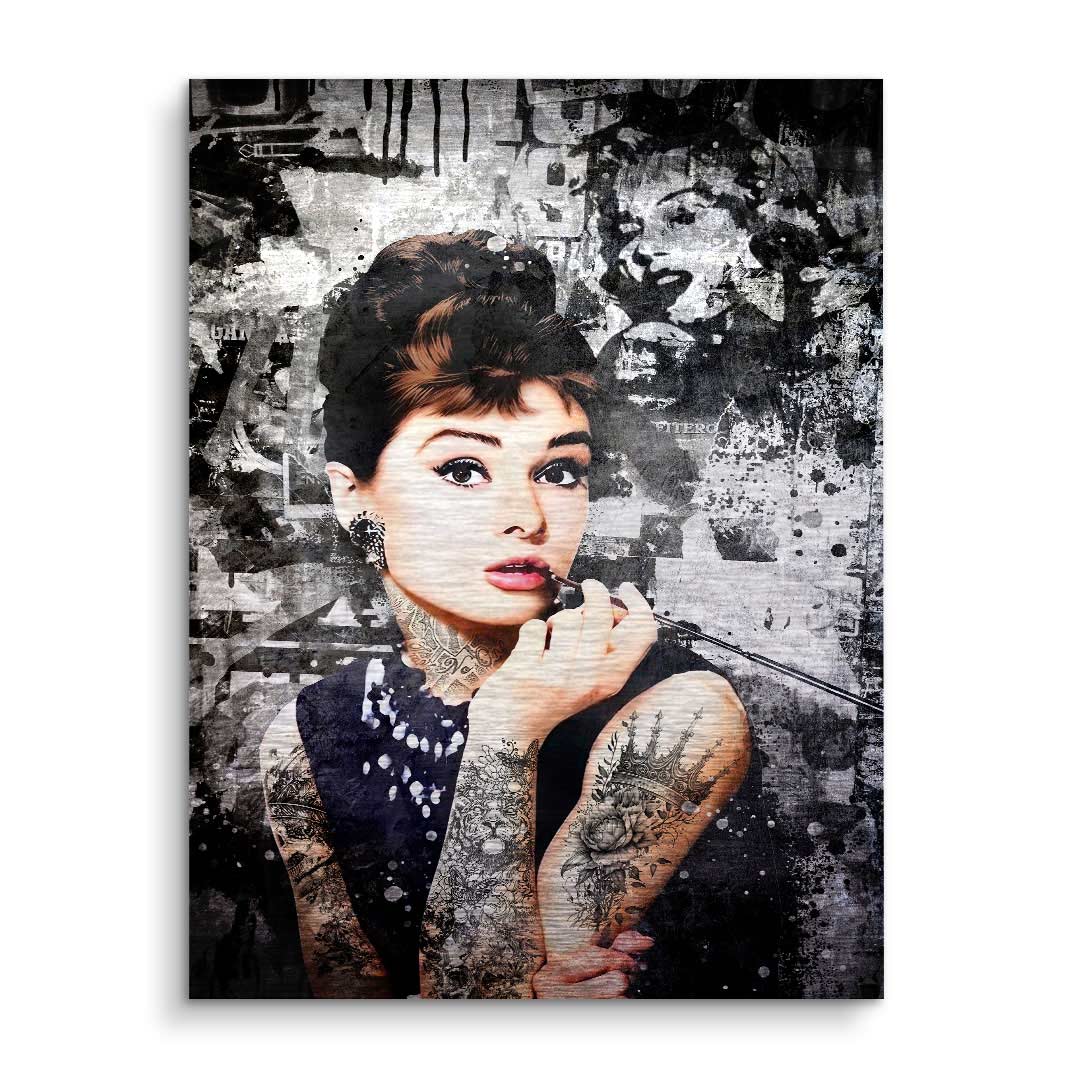 Modèle de tatouage - Audrey Hepburn