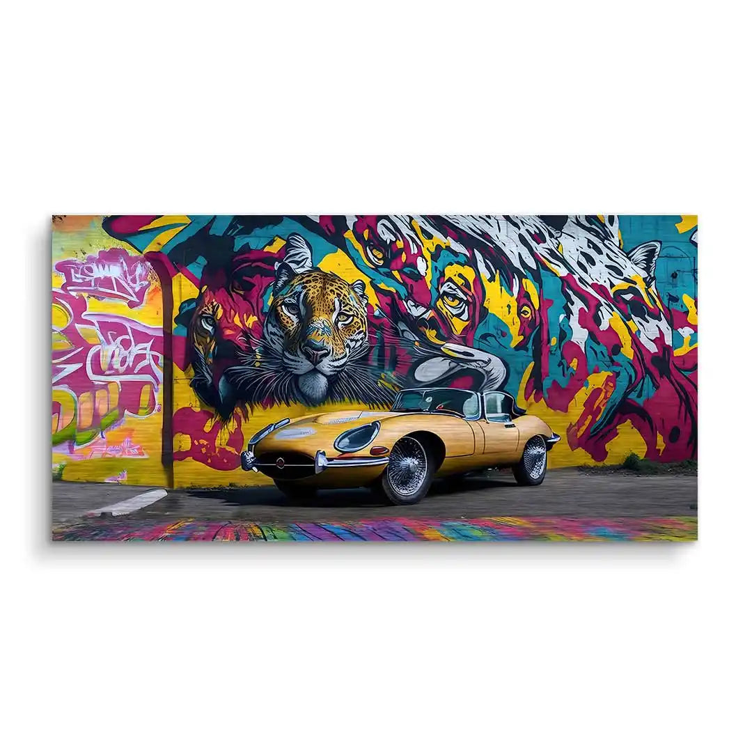 Graffiti Dreamcars Jaguar etyp