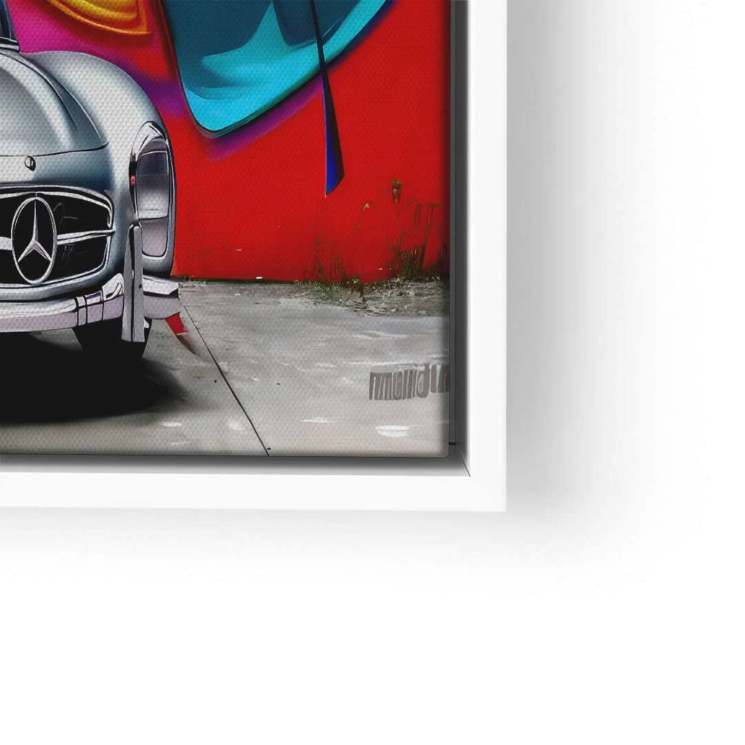 Graffiti Dreamcars Mercedes 300 sl