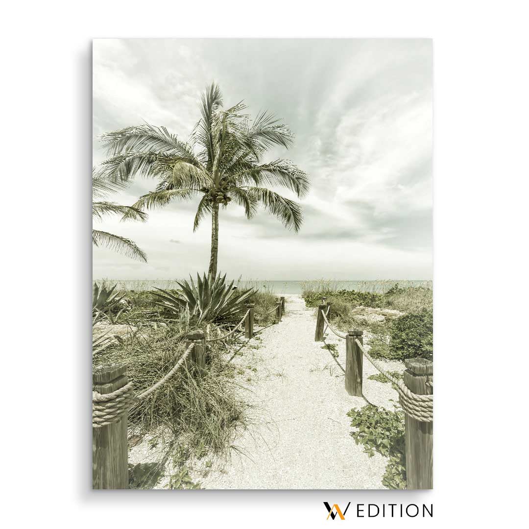 Chemin de la plage | Vintage